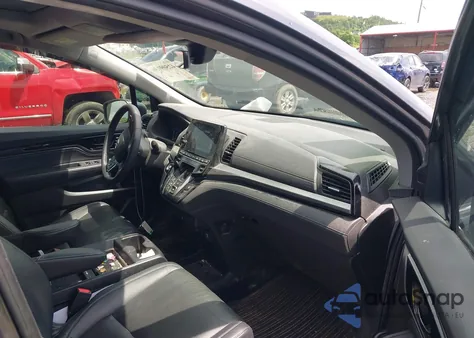 2021 Honda Odyssey Touring from USA, damaged, VIN 5FNRL6H86MB013953